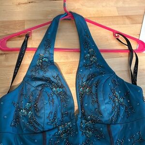 Niki floor length formal gown